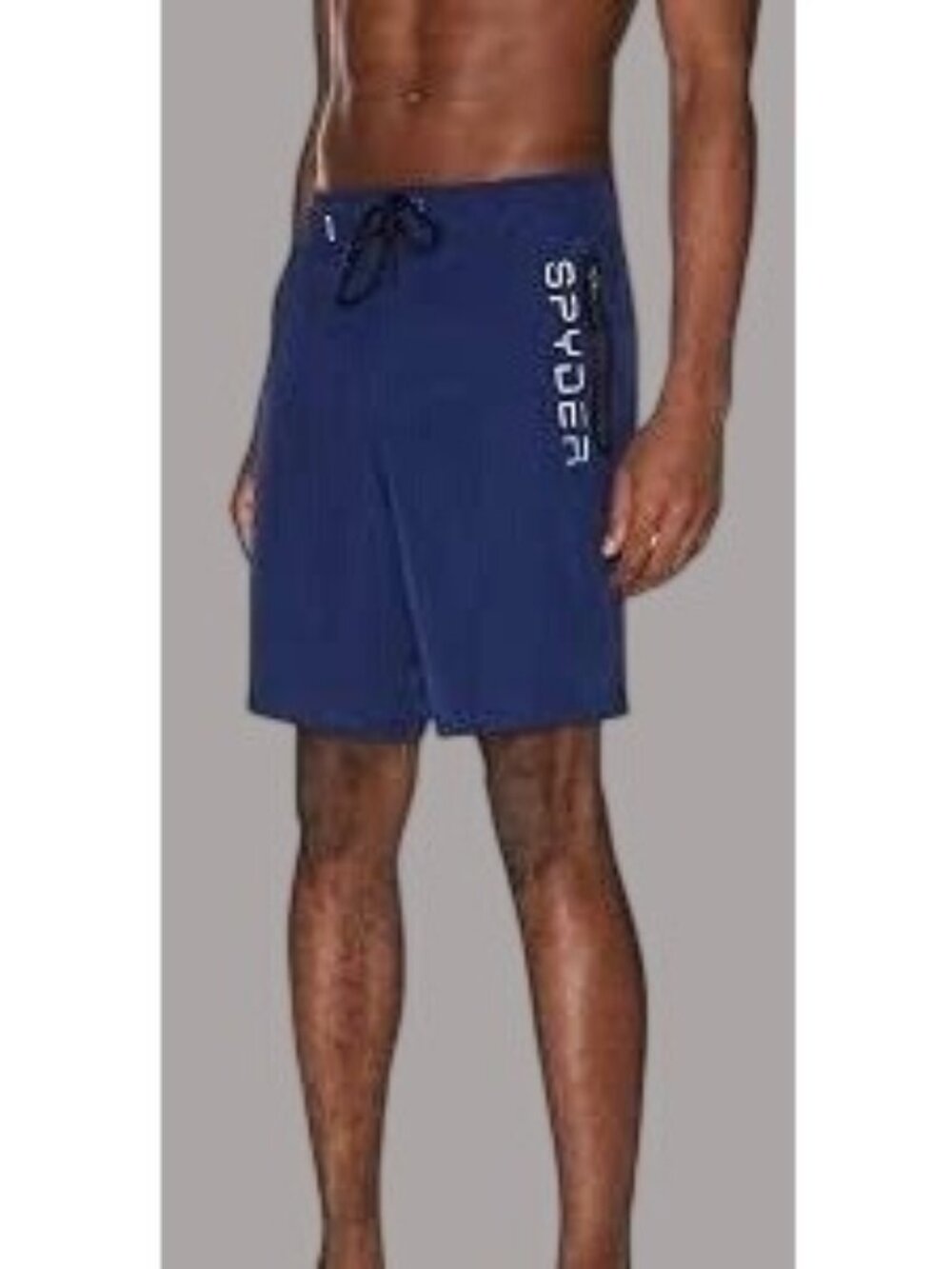 Spyder Mens UV Protection Swim Shorts With Pocket Blue Size M